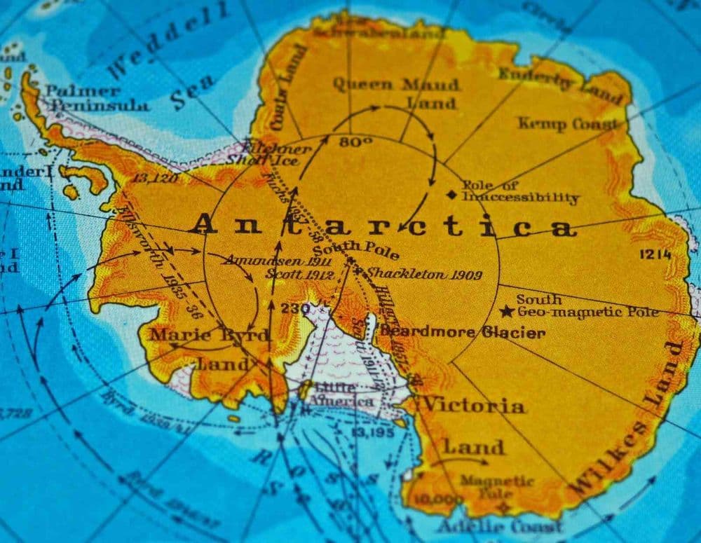 antarctica map
