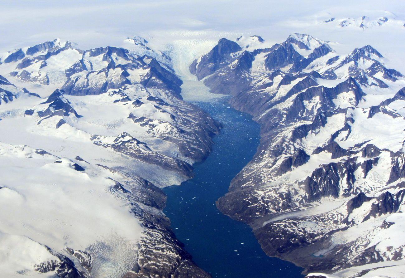 Greenland fjord