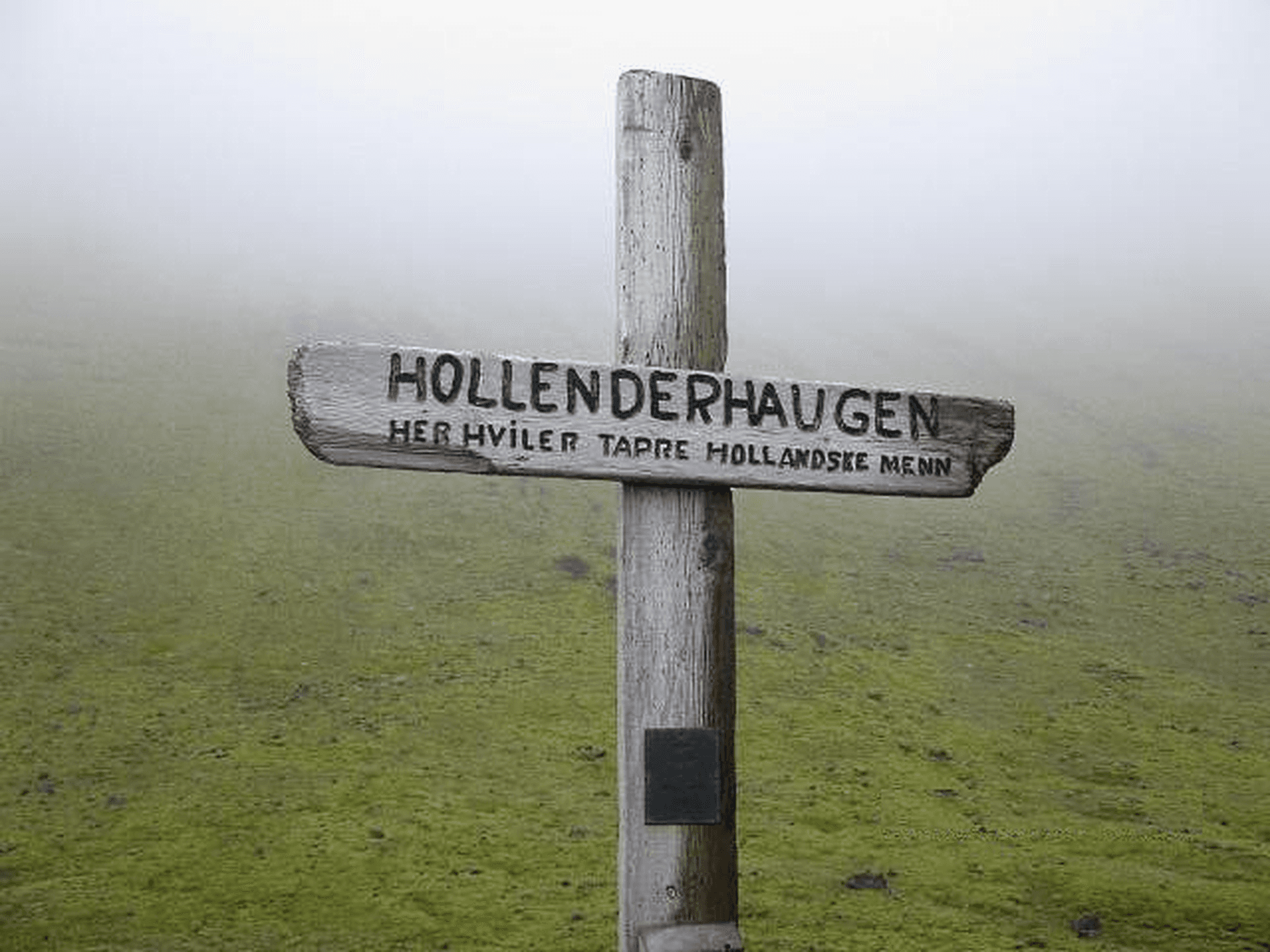 Cross on Jan Mayen