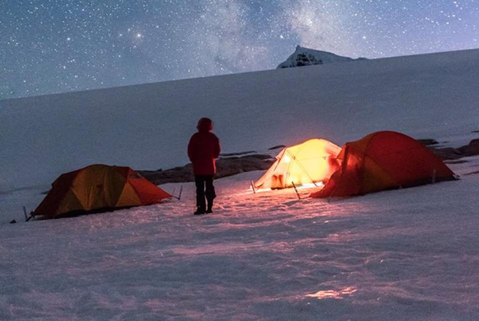 G expedition antarctic camping