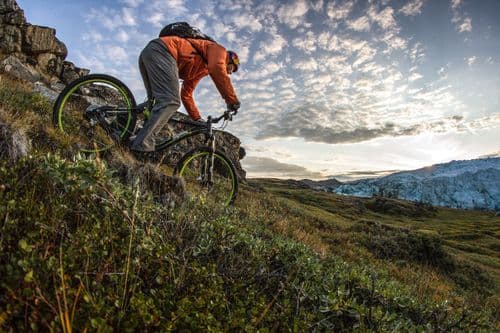 mountain biking