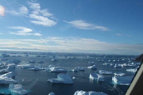 Icebergs at Cape York,Greenland