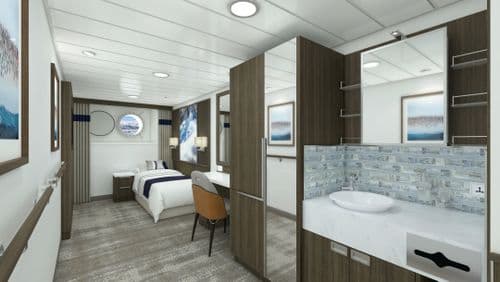 Aurora Stateroom Superior Single Douglas Mawson