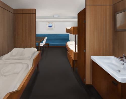 Polar Pioneer triple cabin