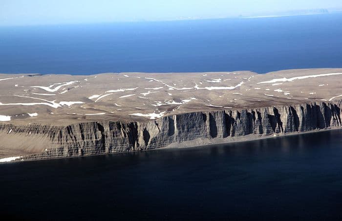 Looking west towards the island