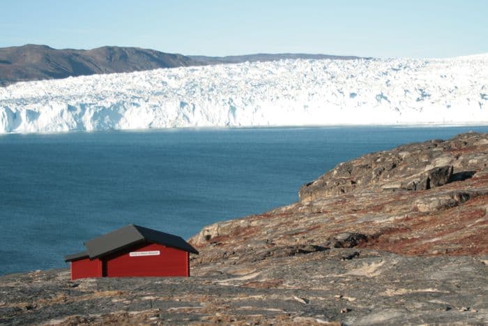 Eqi Glacier Camp hut