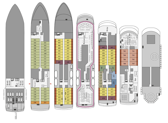 Ultramarine Deck Plan