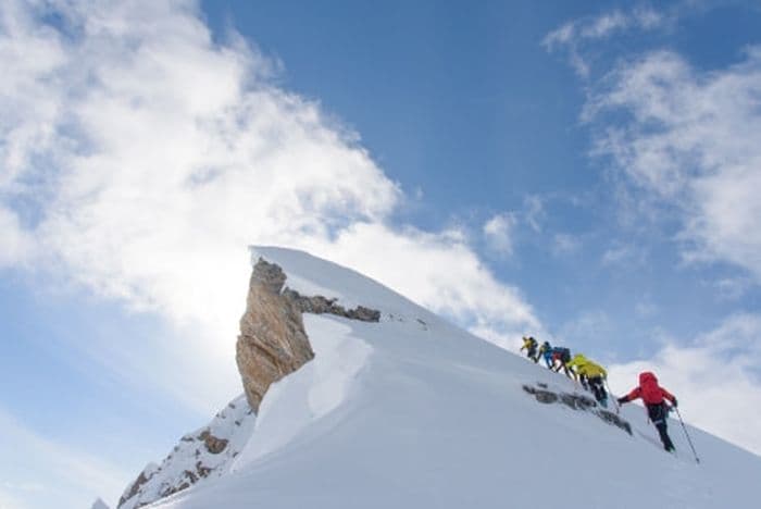 Rembrandt van Rijn _ Alpine Peaks of Spitsbergen, Ski & Sail