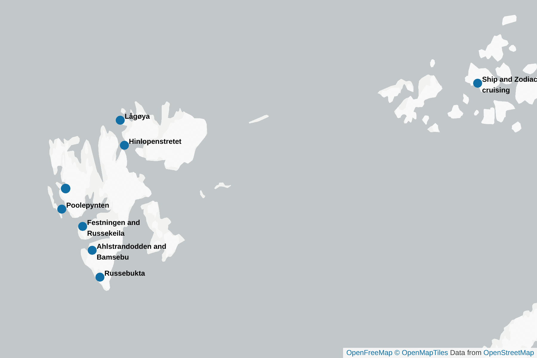 Map of Red Phalarope