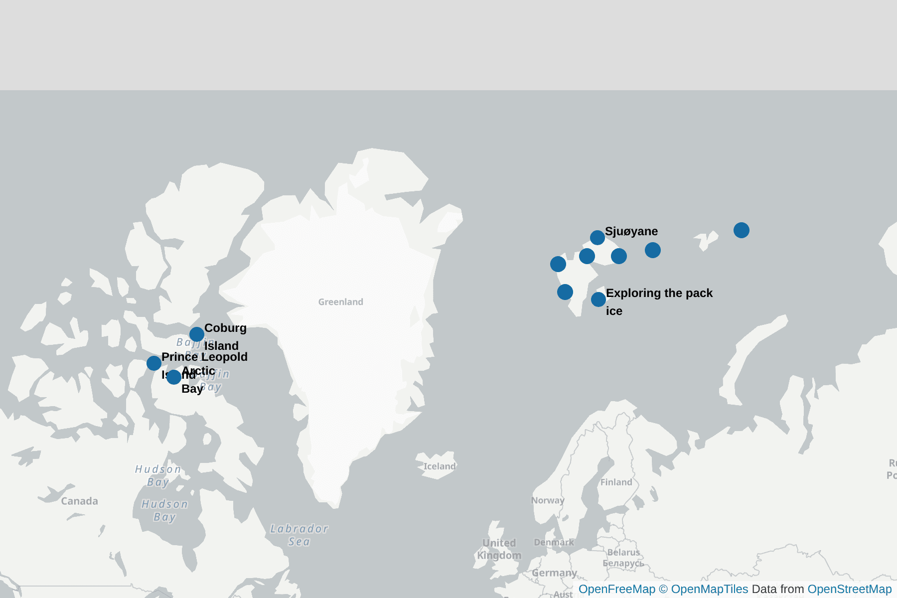 Map of Walrus