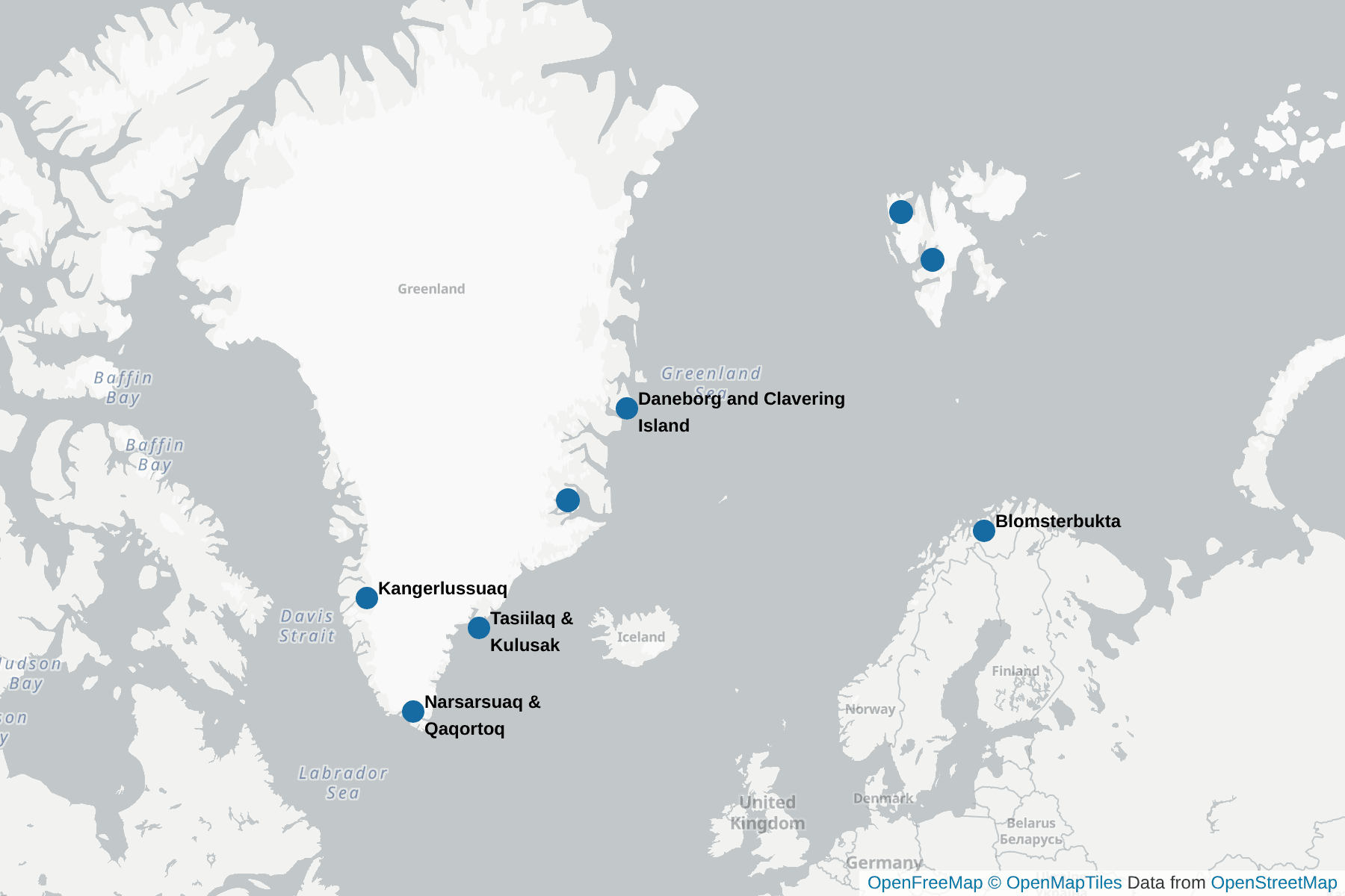 Map of Ptarmigan