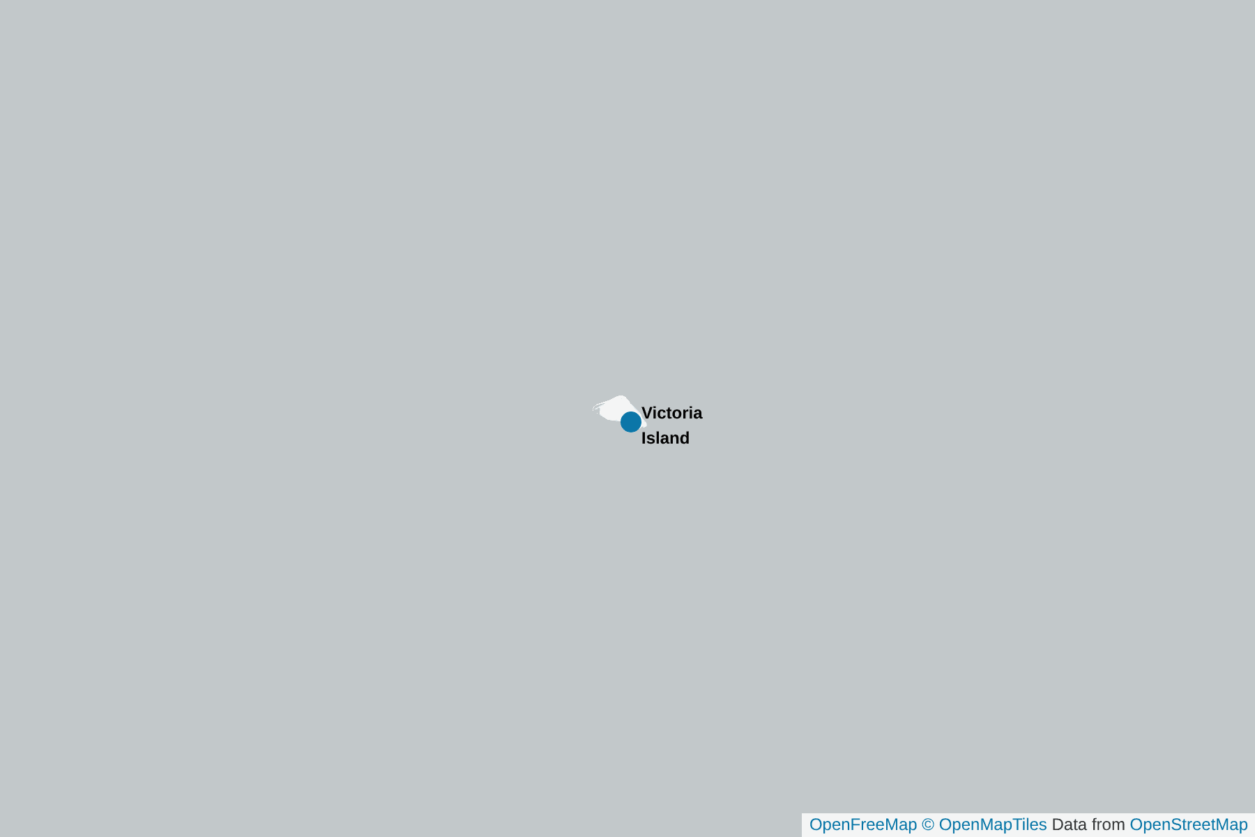 Map of Victoria Island