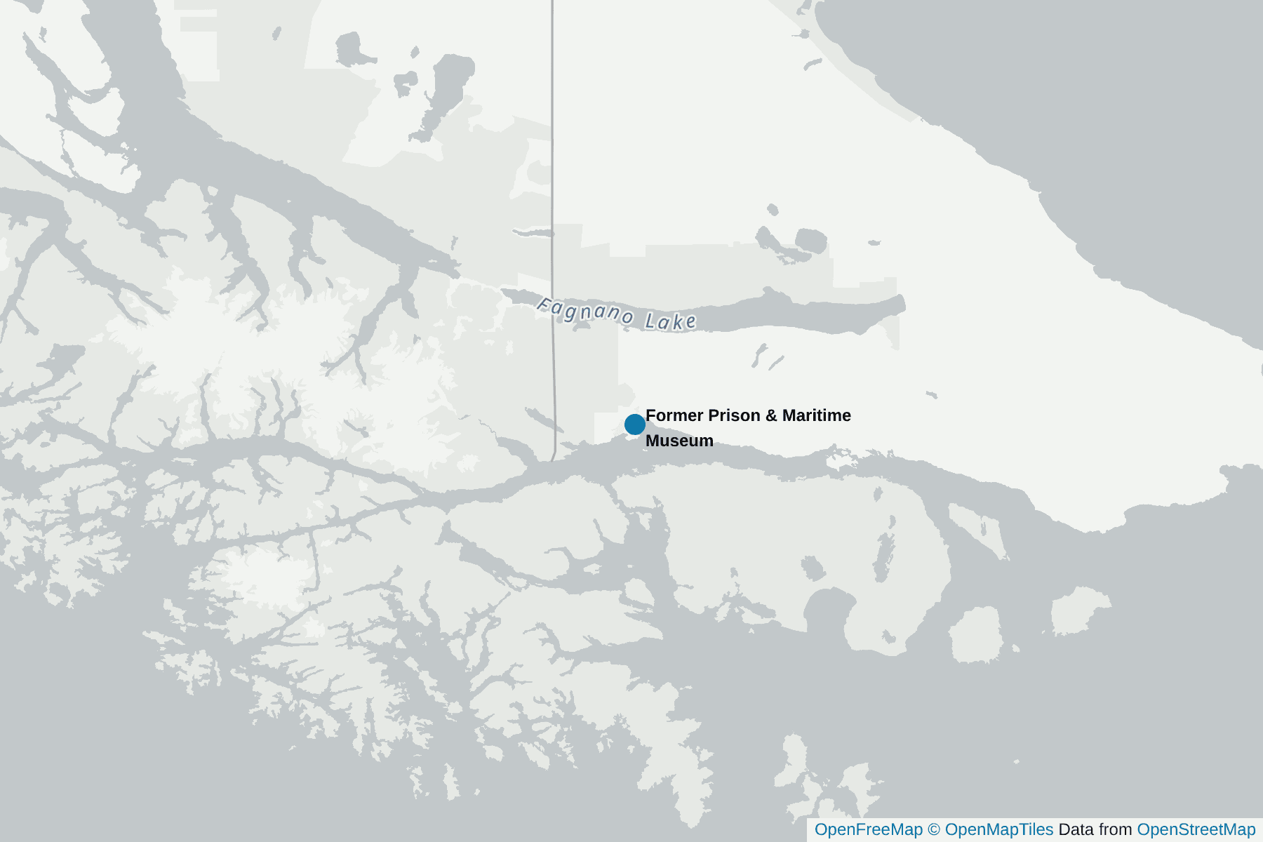 Map of Former Prison & Maritime Museum