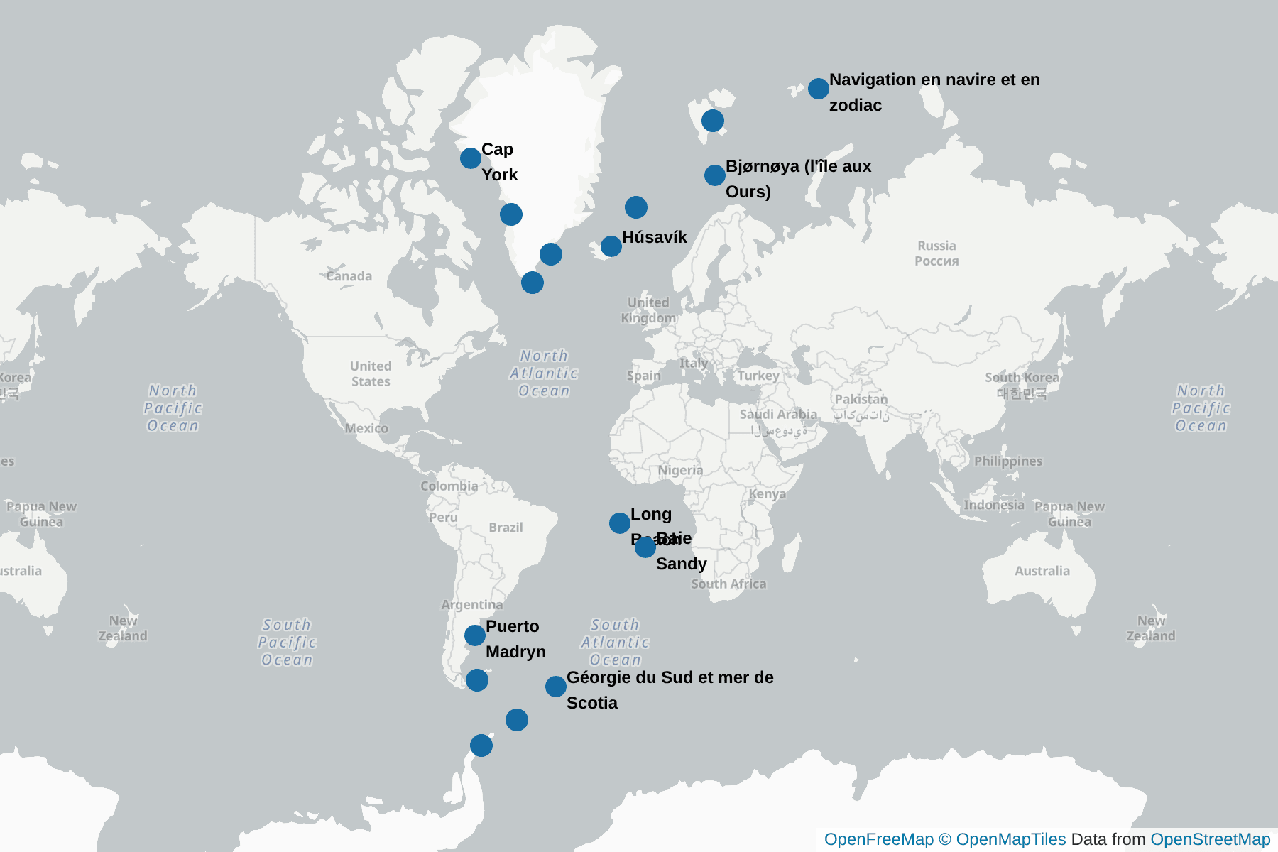 Carte de Baleine à bosse