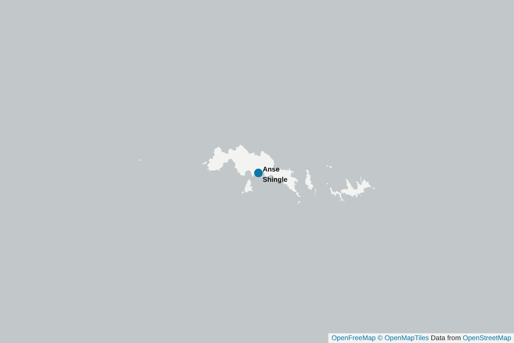 Carte de Anse Shingle