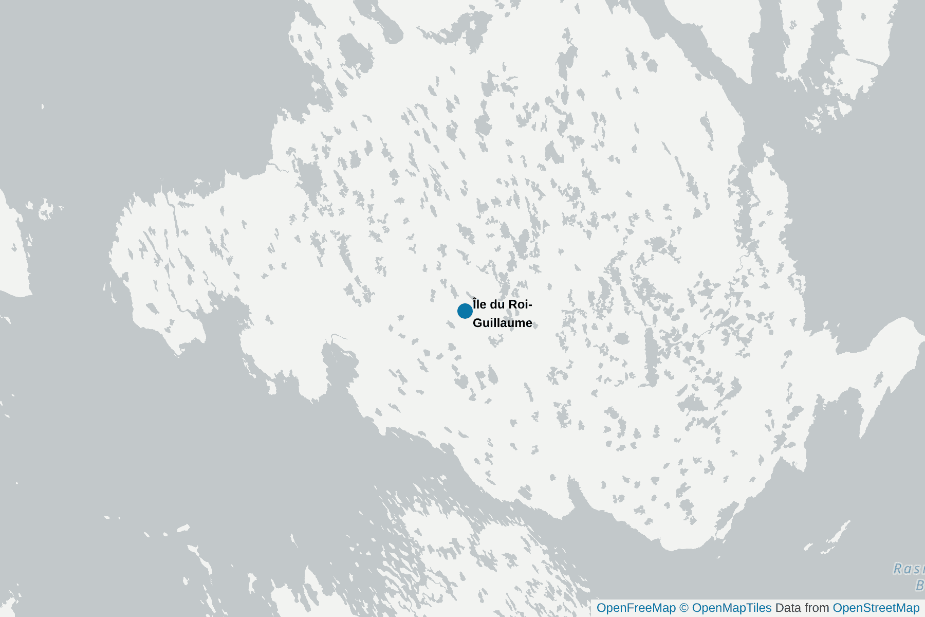 Carte de Île du Roi-Guillaume
