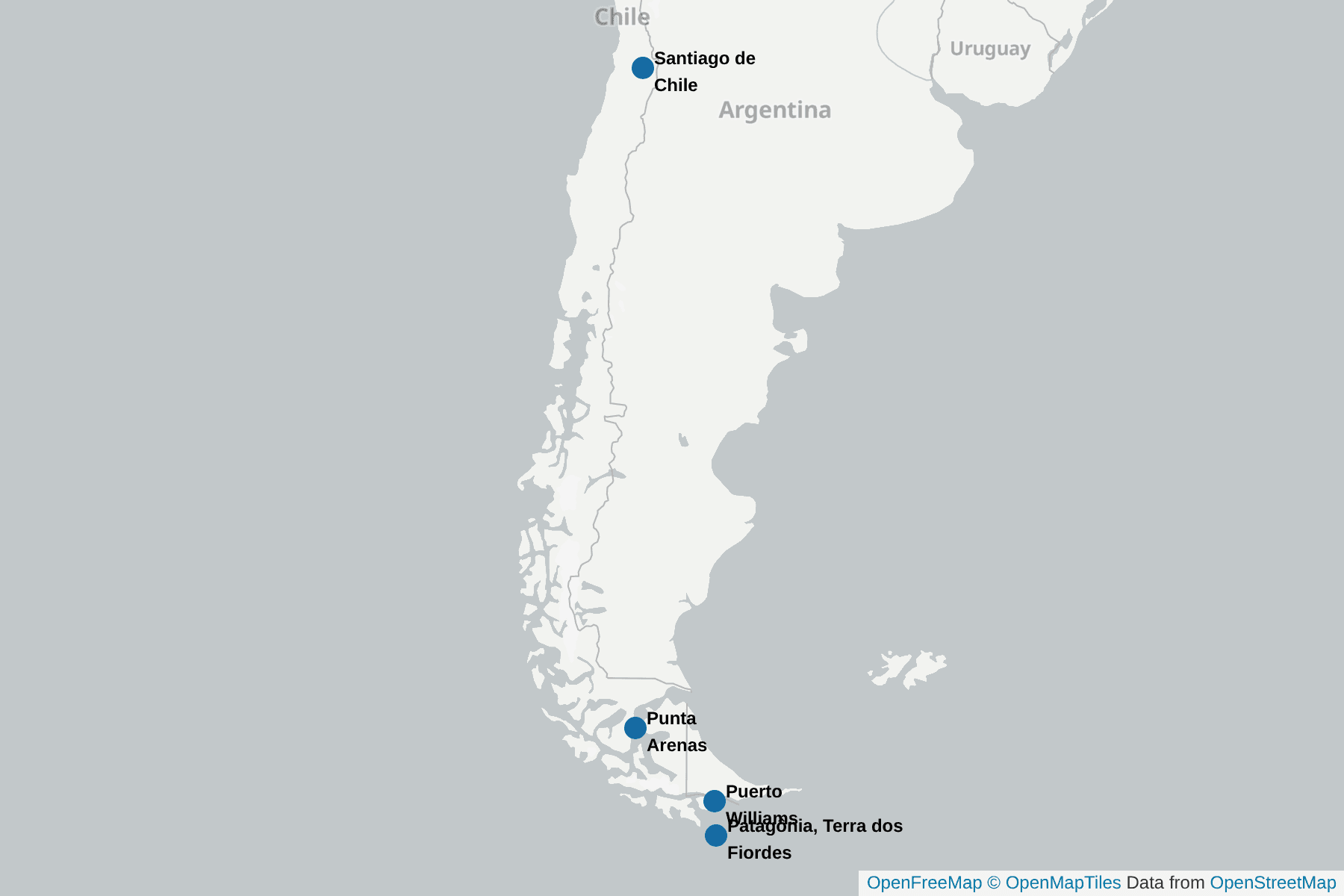 Mapa de Chile